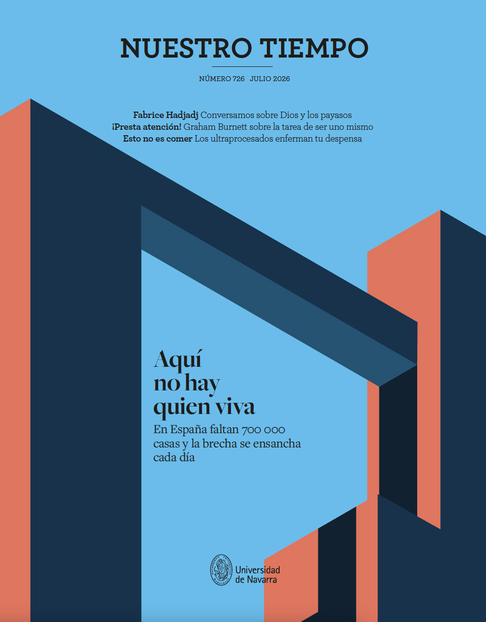 Portada del número 726 de la revista Nuestro Tiempo