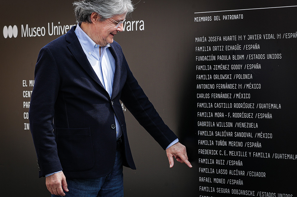 La familia Lasso Alcívar forma parte del Patronato de Promotores del MUN desde su fundación.
