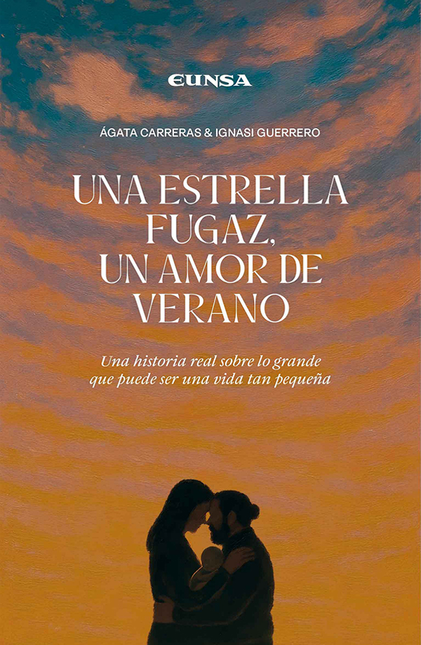 Portada de «Una estrella fugaz, un amor de verano», de Ágata Carreras e Ignasi Guerrero (EUNSA, 2025) en la revista Nuestro Tiempo, de la Universidad de Navarra.
