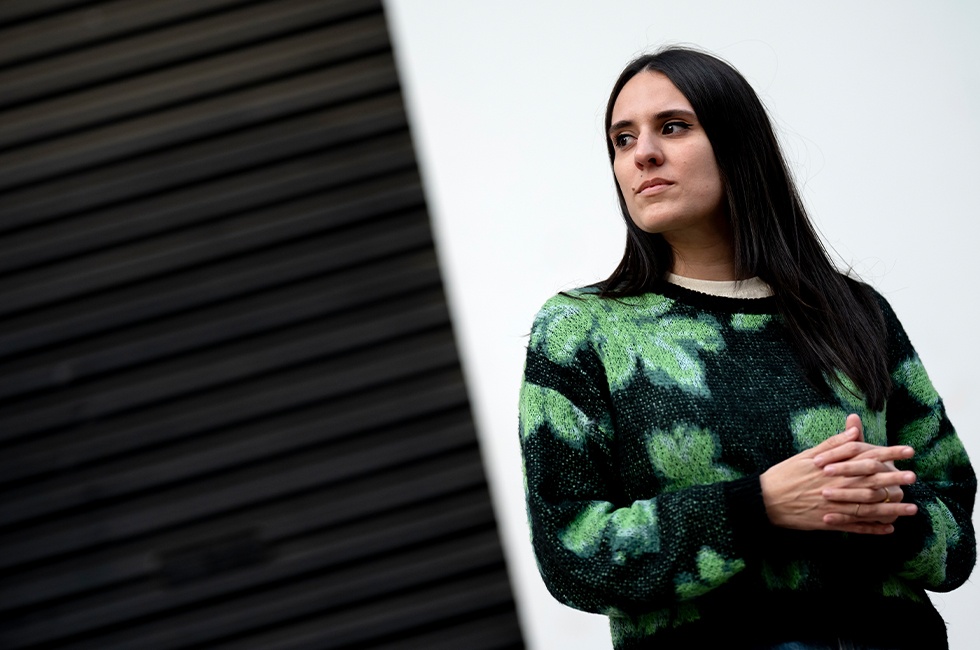 Lucía Solla Sobral, escritora, fotografiada por Samuel De Román para Nuestro Tiempo