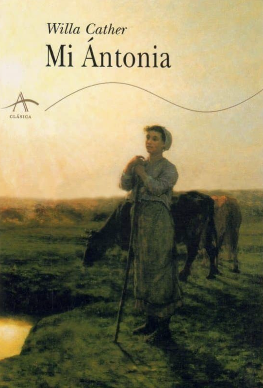Portada de Mi Ántonia, de Willa Cather
