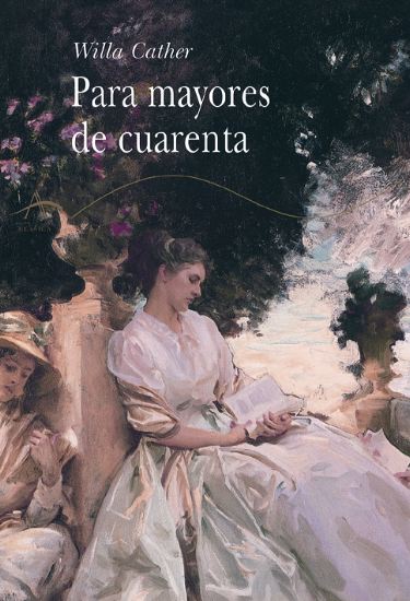 Portada de Para mayores de cuarenta, de Willa Cather